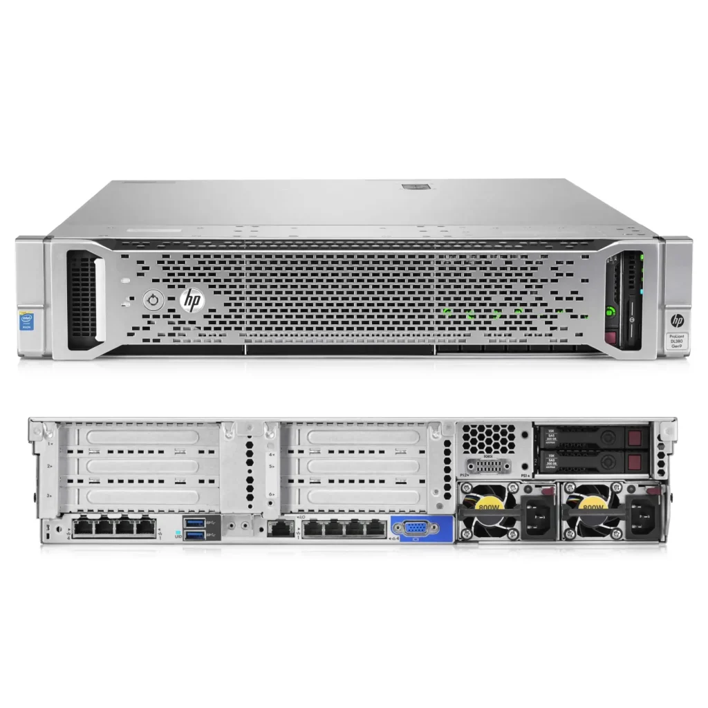 سرور اچ پی DL380 G9 مدل 8SFF