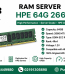 رم سرور اچ‌پی ۶۴ گیگابایت DDR4 با فرکانس ۲۶۶۶ مگاهرتز